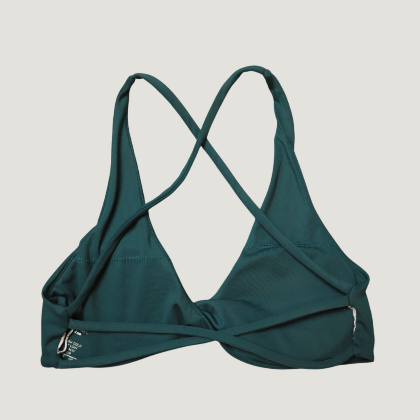 Taylor Twist Front Sports Bra in Jade Green