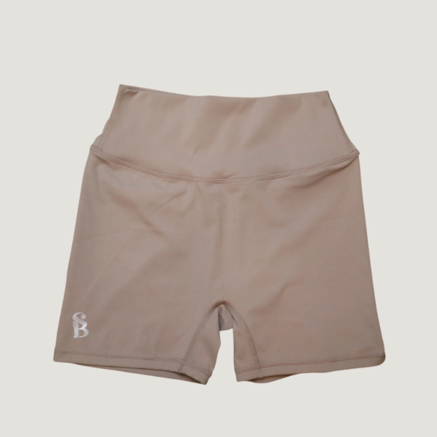 Doja High Waist Define Biker Shorts in Grey