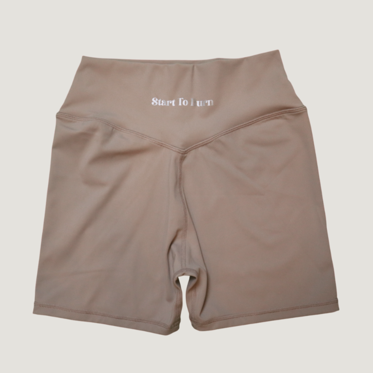 Doja High Waist Define Biker Shorts in Grey